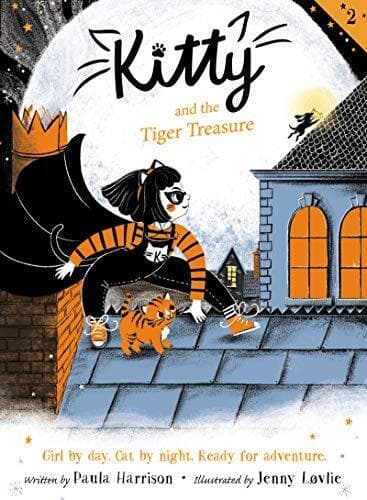 Kitty and the Tiger Treasure: 2 by Harrison, Paula Paperback Book Pre-Owned English