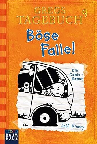 Gregs Tagebuch 9 - Böse Falle!, Kinney, Jeff Paperback Book Pre-Owned English