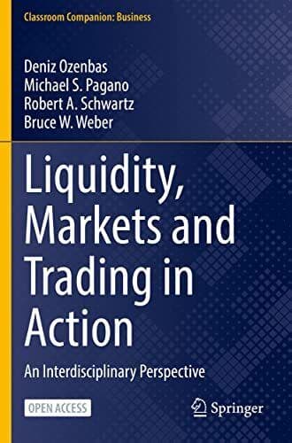 Liquidity, Markets and Trading in A…, Weber, Bruce W. Paperback Book Pre-Owned English