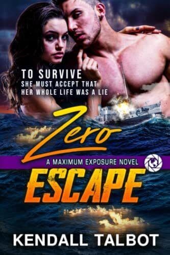 Zero Escape: Action-Packed Romantic…, Talbot, Kendall Paperback Book Pre-Owned English