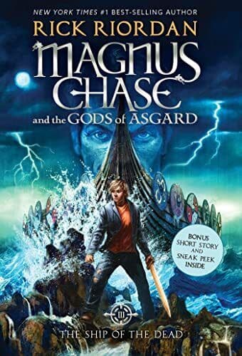 Magnus Chase and the Gods of Asgard, 3 the Ship of the Dead  Paperback Book Pre-Owned English