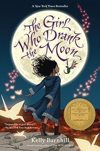 The Girl Who Drank the Moon by Barnhill, Kelly Paperback Book Pre-Owned English