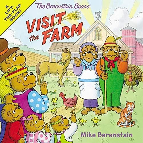 The Berenstain Bears Visit the Farm, Berenstain, Mike Paperback Book Pre-Owned English