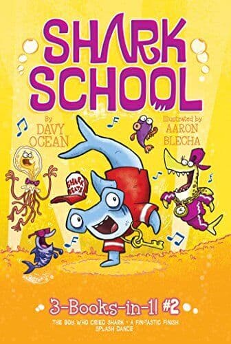 Shark School 3-s-In-1! #2: The Boy …, Ocean, Davy Paperback Book Pre-Owned English
