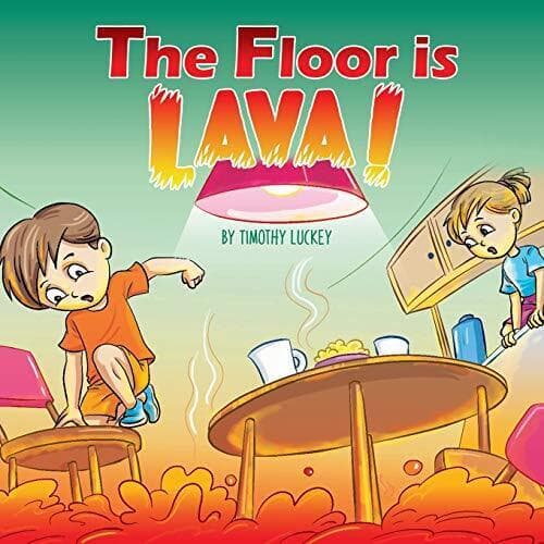 The Floor is Lava!, Luckey, Lindsey Coker Paperback Book Pre-Owned English