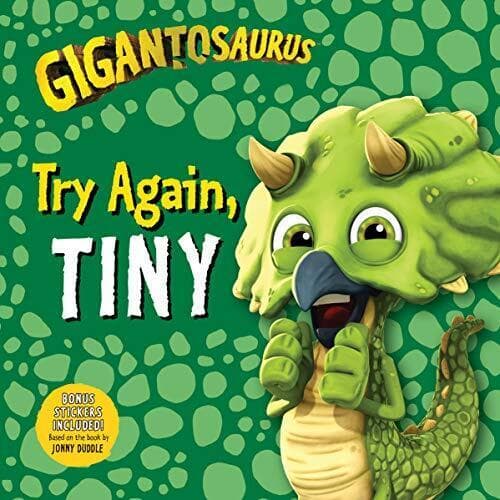 Gigantosaurus: Try Again, Tiny, Cyber Group Studios Paperback Book Pre-Owned English
