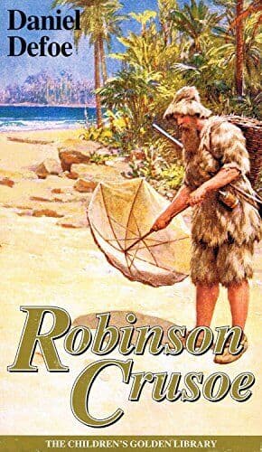Robinson Crusoe (Children’s Golden Library No.11) by Daniel Defoe Paperback Book Pre-Owned English