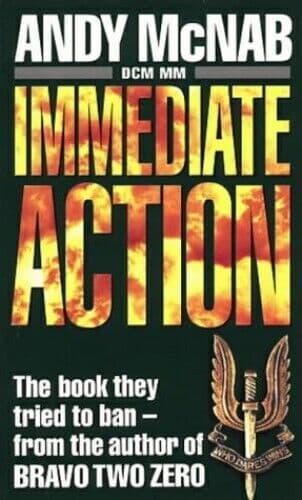 Immediate Action by Andy McNab  Paperback Book Pre-Owned English