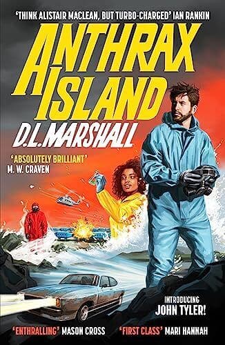 Anthrax Island (The John Tyler seri…, Marshall, D. L. Paperback Book Pre-Owned English