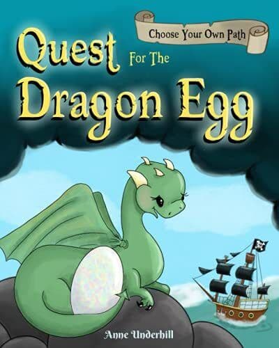 Quest For The Dragon Egg: Choose Yo…, Underhill, Anne Paperback Book Pre-Owned English