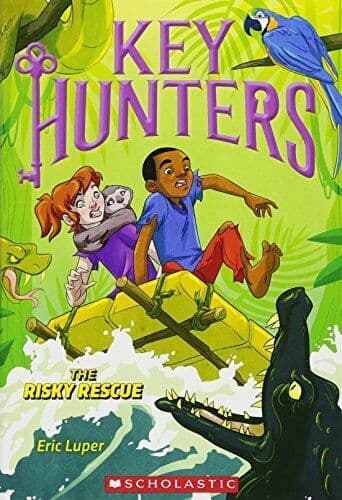The Key Hunters #6: The Risky Rescue: V…, Luper, Eric Paperback Book Pre-Owned English