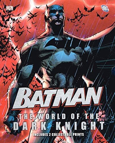 Batman: The World of the Dark Knight with 2 Collectable Pri… by Daniel Wallace Paperback Book Pre-Owned English
