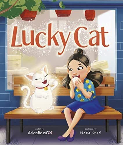 Lucky Cat, Girl, AsianBoss Paperback Book Pre-Owned English