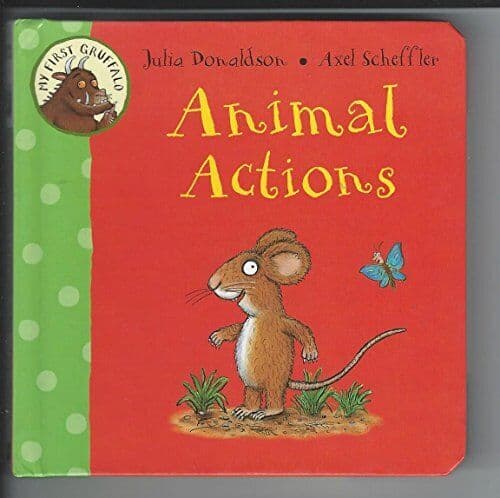 First Gruffalo Animal Actions Tbp by Donaldson Julia  S  Paperback Book Pre-Owned English