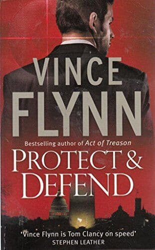 Protect & Defend by Vince Flynn Paperback Book Pre-Owned English