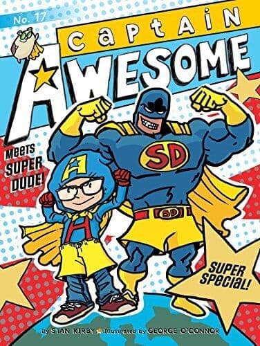 Captain Awesome Meets Super Dude!: Super Special by Kirby, Stan  Paperback Book Pre-Owned English