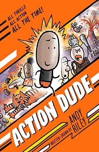 Action Dude: The comic series that will…, Riley, Andy Paperback Book Pre-Owned English