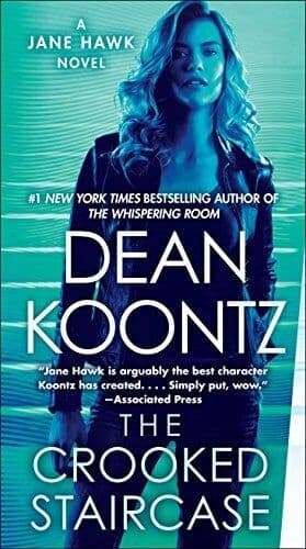 The Crooked Staircase: A Jane Hawk Novel by Koontz, Dean Paperback Book Pre-Owned English
