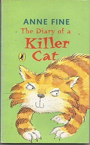 THE DIARY OF A KILLER CAT (SS- Cereal Partners) (The Killer Cat) by Fine, Anne Paperback Book Pre-Owned English