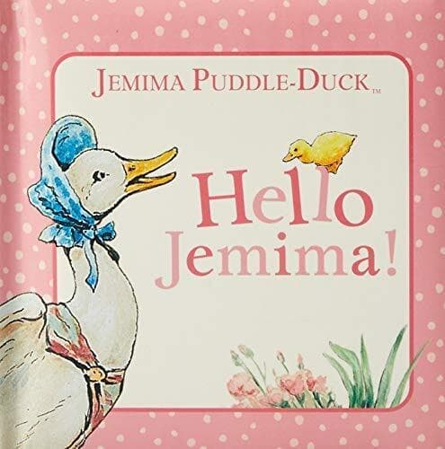 Jemima Puddle-Duck: Hello Jemima! by Potter, Beatrix Paperback Book Pre-Owned English