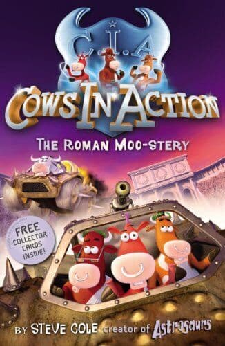Cows in Action 3: The Roman Moo-stery by Cole, Steve  Paperback Book Pre-Owned English