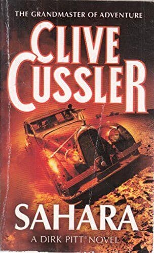 Sahara by Cussler, Clive Paperback Book Pre-Owned English