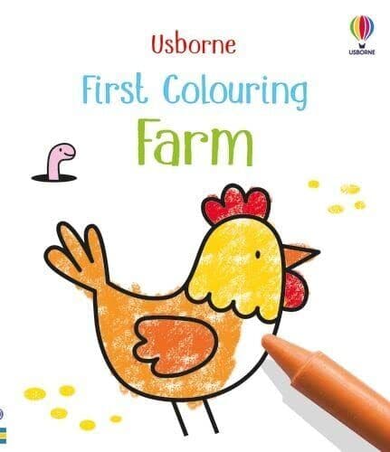 First Colouring Farm, Nolan, Kate Paperback Book Pre-Owned English