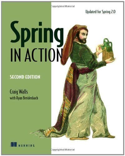 Spring in Action by Ryan Breidenbach Paperback Book Pre-Owned English