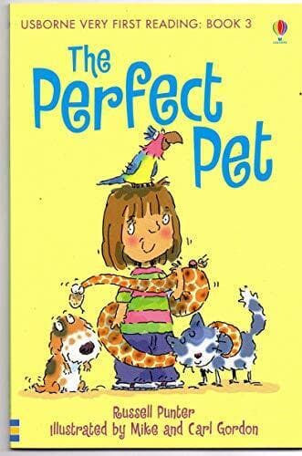 Usborne Very First Reading: 3 - The Perfect Pet Paperback Book Pre-Owned English