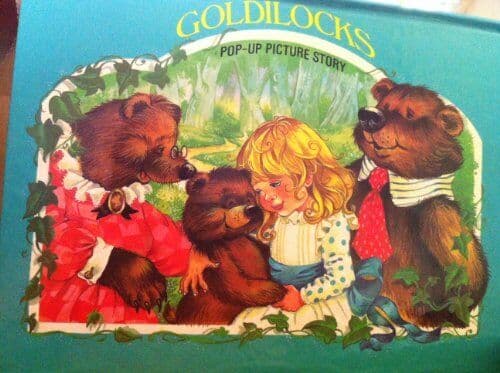 Goldilocks (Pop Up Picture Story) Paperback Book Pre-Owned English