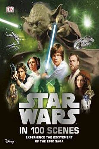 Star wars in 100 scènes Paperback Book Pre-Owned English