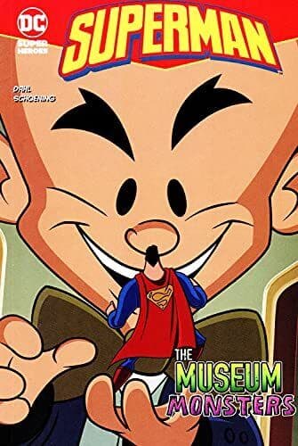 Superman : The Museum Monsters : by Dael Schoening Paperback Book Pre-Owned English