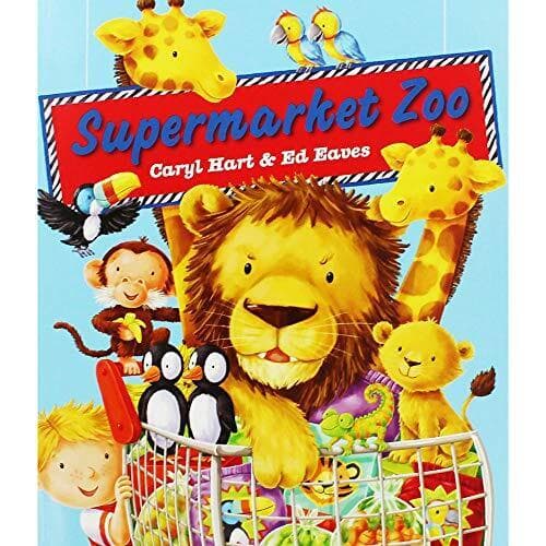 Supermarket Zoo Pa by Caryl Hart ed Eave Paperback Book Pre-Owned English