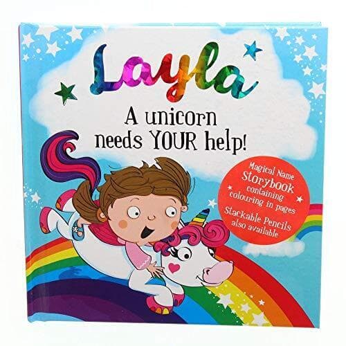 History & Heraldry Magical Name Story - Layla Paperback Book Pre-Owned English