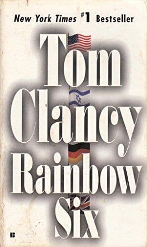 Rainbow Six, Clancy, Tom Paperback Book Pre-Owned English