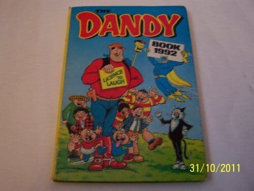 THE DANDY 1992 by No Author Paperback Book Pre-Owned English