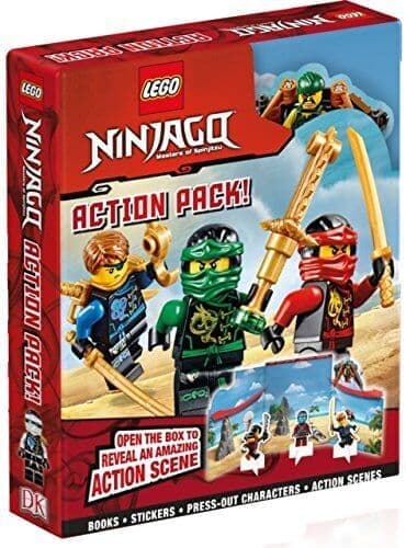 Lego Ninjago Action Pack (Action Packs) Paperback Book Pre-Owned English