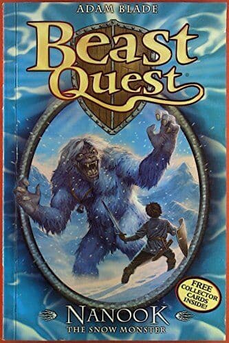 Beast Quest 5: Nanook, Blade, Adam Paperback Book Pre-Owned English