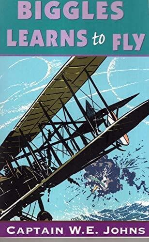 Biggles Learns to Fly, W.E. JOHNS Paperback Book Pre-Owned English