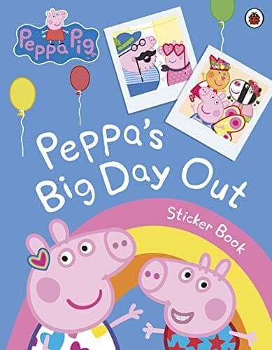 Peppa Pig: Peppa’s Big Day Out Sticker Sc…, Peppa Pig Paperback Book Pre-Owned English