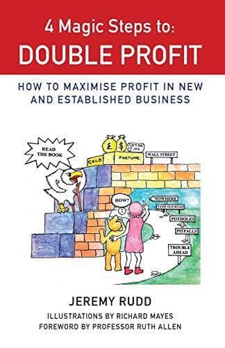 4 Magic Steps to Double Profit: Key action points for running… by Rudd, Jeremy Paperback Book Pre-Owned English