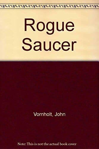 Rogue Saucer by Vornholt, John Paperback Book Pre-Owned English
