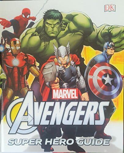 Marvel The Avengers Super Hero Guide Paperback Book Pre-Owned English