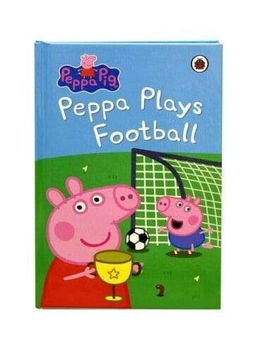 Peppa Pig: Peppa Plays Football by Ladybird Paperback Book Pre-Owned English