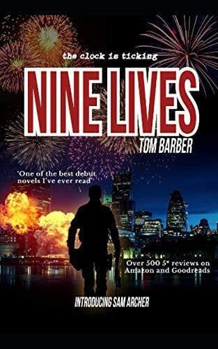 Nine Lives (Sam Archer), Barber, Tom Paperback Book Pre-Owned English