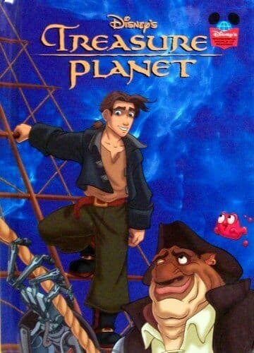 Disney’s Treasure Planet by Kiki Thorpe Paperback Book Pre-Owned English