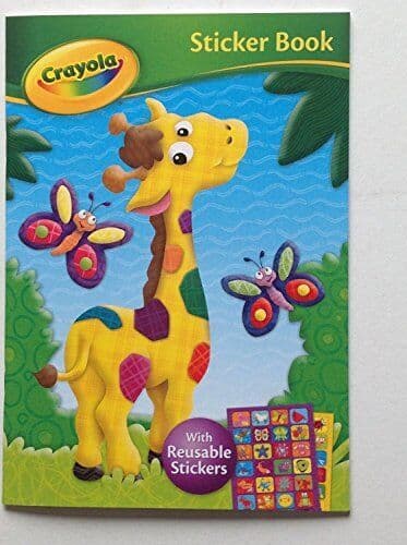 Crayola Sticker  Giraffe A4