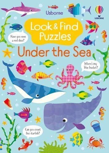 Look and Find Puzzles: Under Sea, Kirsteen Robson