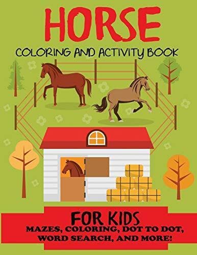Horse Coloring and Activity  fo…, Blue Wave Press
