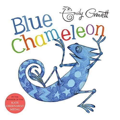 Blue Chameleon by Gravett, Emily